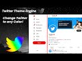 Twitter[Theme Engine]  from Chrome web store to be run with OffiDocs Chromium online